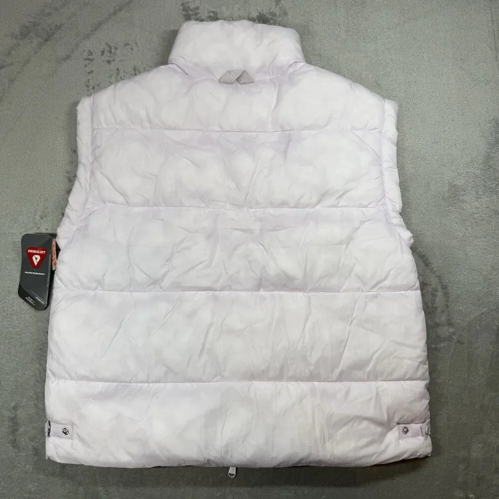 Free People FP Movement Oversized Vest In A Bubble Puffer Womens Medium Pink New - Picture 2 of 11